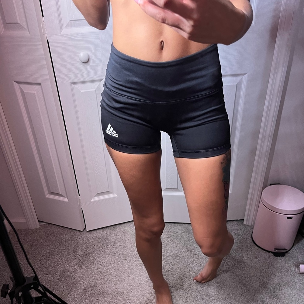 Black adidas spandex